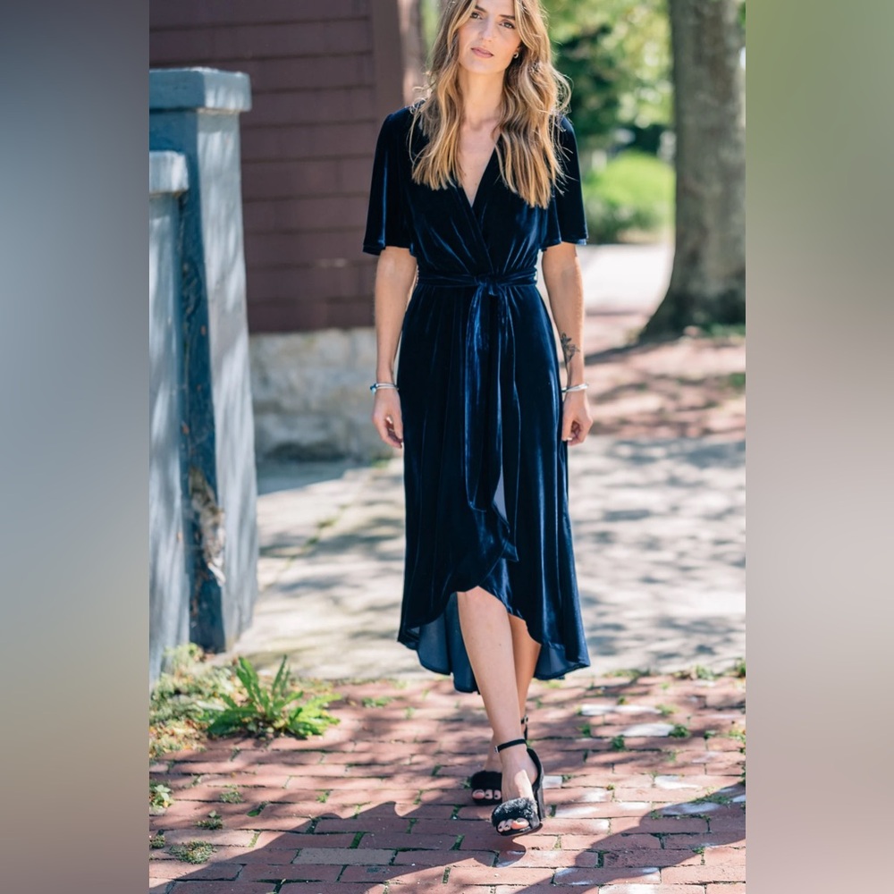 Midnight Velvet Dress 8
